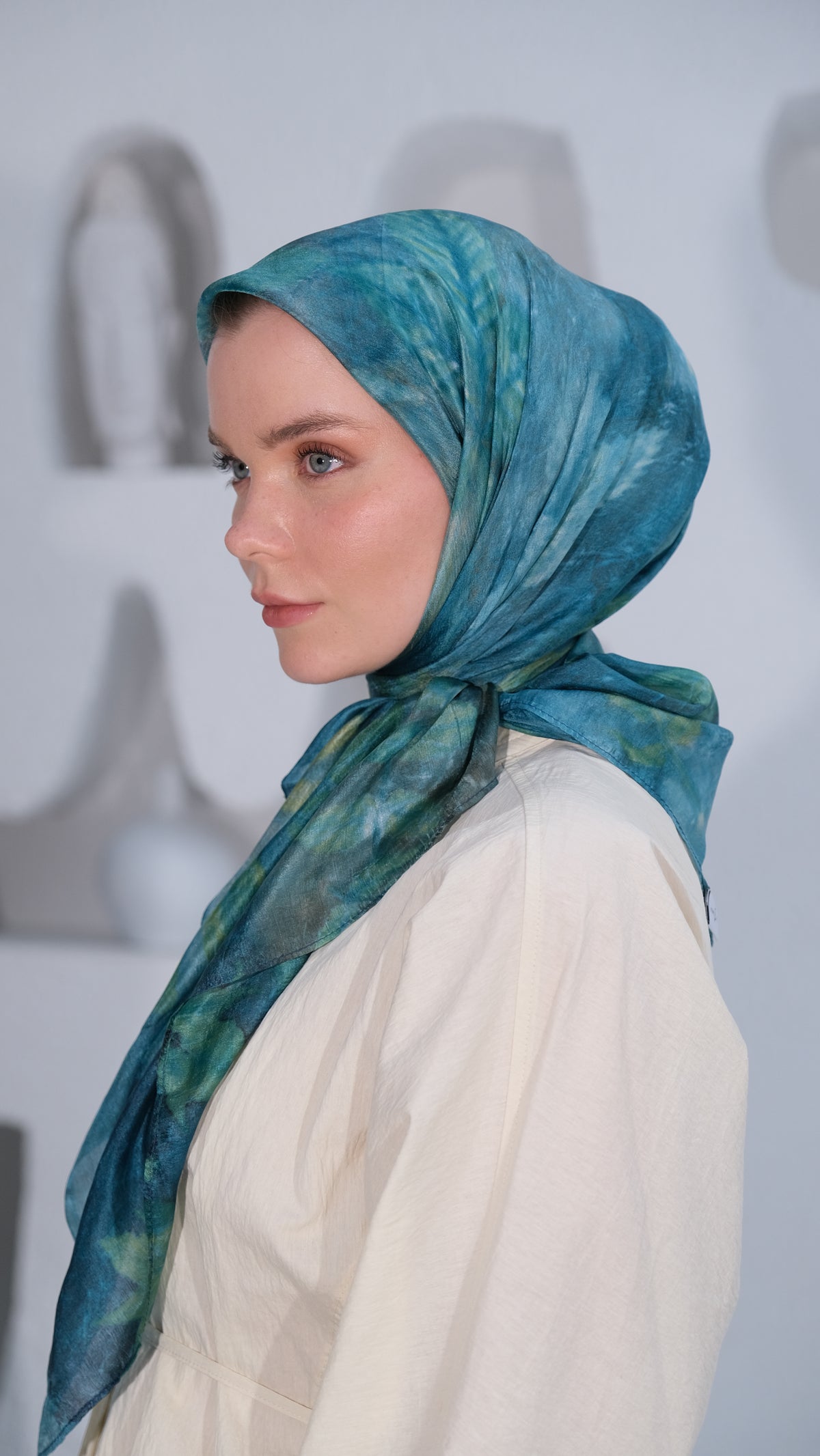 Heirloom No. 06 %100 ipek eşarp – 2. görsel
