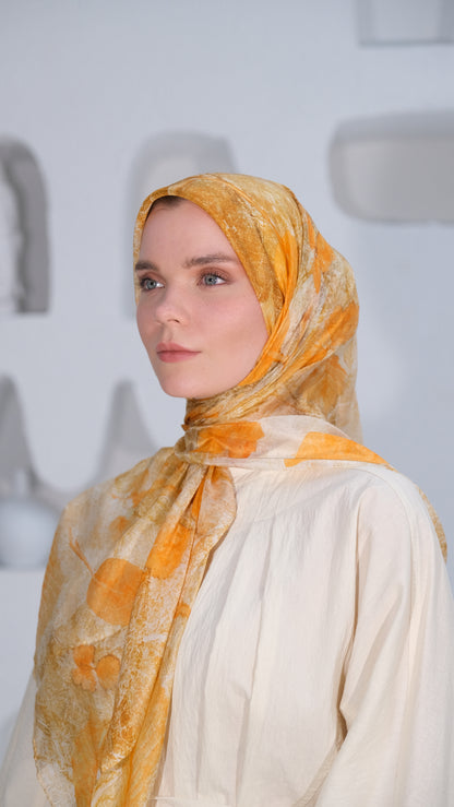 Heirloom No. 04 %100 ipek eşarp – 2. görsel